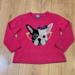 💙 GAP Sweater with Dog and Glasses Design 💙